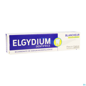Elgydium dentifrice blancheur citron 75ml