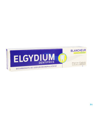 Elgydium dentifrice blancheur citron 75ml