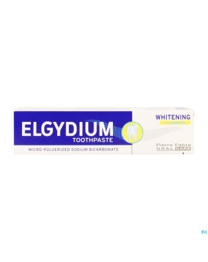 Elgydium dentifrice blancheur citron 75ml