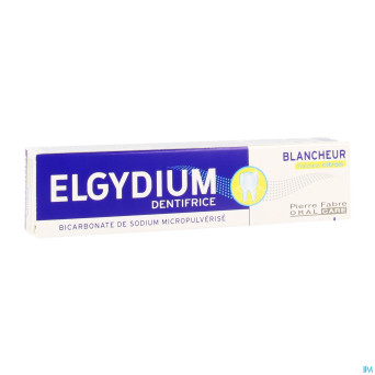 Elgydium dentifrice blancheur citron 75ml