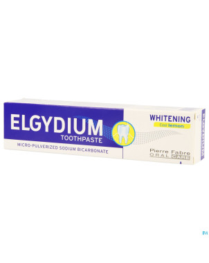 Elgydium dentifrice blancheur citron 75ml