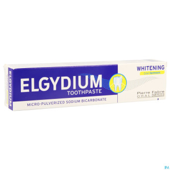 Elgydium dentifrice blancheur citron 75ml
