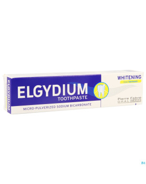 Elgydium dentifrice blancheur citron 75ml