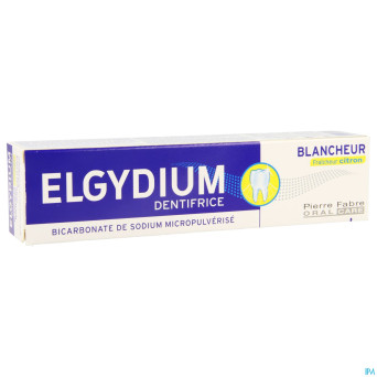 Elgydium dentifrice blancheur citron 75ml