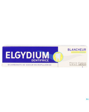 Elgydium dentifrice blancheur citron 75ml