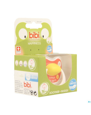 Bibi sucette hp dental red devil/team belgium +16m