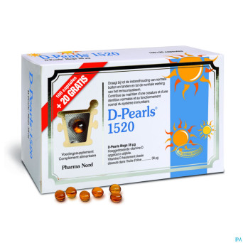 D-pearls 1520    caps 100+20 promo