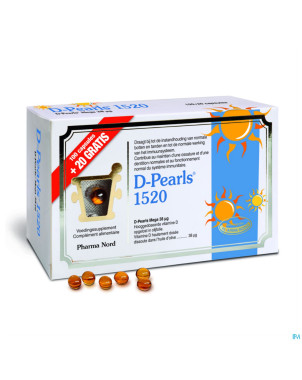 D-pearls 1520    caps 100+20 promo