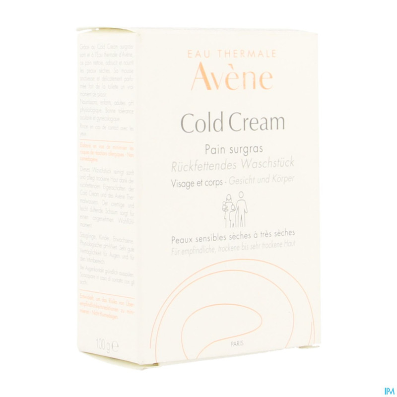 Avene cold cream pain surgras nf 100g