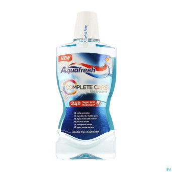 Aquafresh complete care freshmint eau buccal 500ml