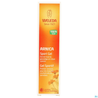 Weleda arnica gel sportif  tube 25g