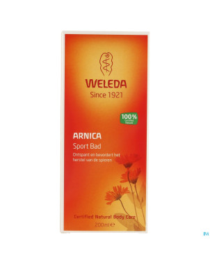 Weleda arnica bain recuperation sportive    200ml