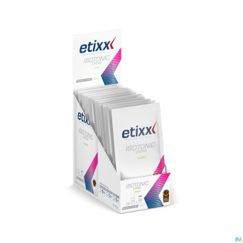 Etixx isotonic powder lemon 12x35g