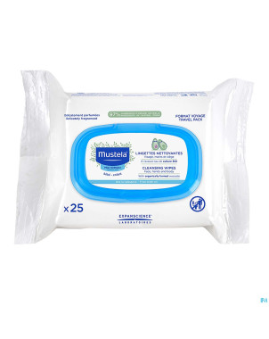 Mustela pn lingettes visage    25