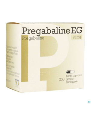 Pregabaline eg  75mg caps dur    pot 200 x  75mg