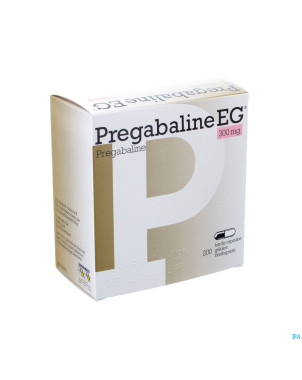 Pregabaline eg 300mg caps dur    pot 200 x 300mg