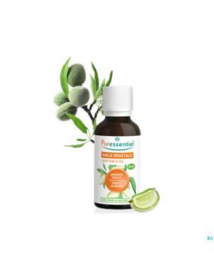 Puressentiel huile vegetale bio amande douce  30ml