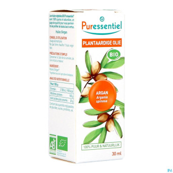 Puressentiel huile vegetale bio argan    30ml