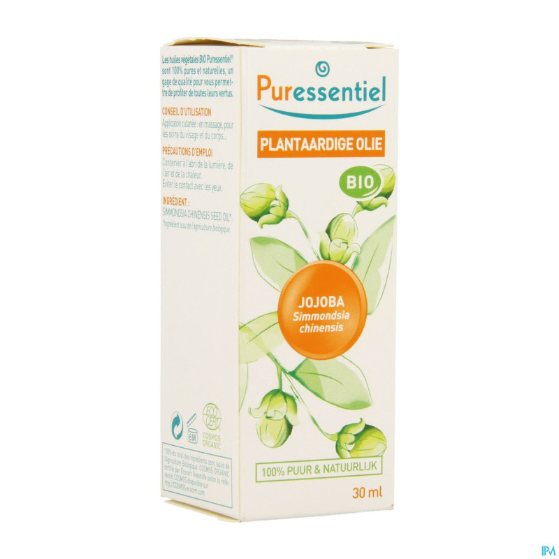 Puressentiel huile vegetale bio jojoba    30ml