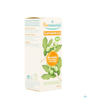 Puressentiel huile vegetale bio macadamia    30ml