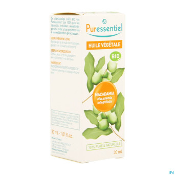 Puressentiel huile vegetale bio macadamia    30ml