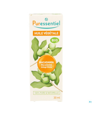 Puressentiel huile vegetale bio macadamia    30ml