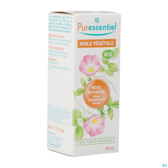 Puressentiel huile vege.bio rose musquee  30ml-50%