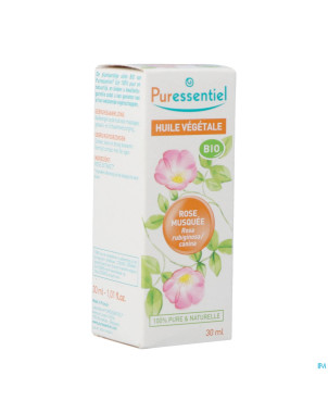 Puressentiel huile vege.bio rose musquee  30ml-50%