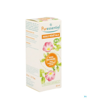Puressentiel huile vege.bio rose musquee  30ml-50%