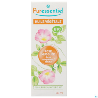Puressentiel huile vege.bio rose musquee  30ml-50%