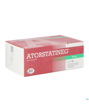 Atorstatineg 20mg impexeco comp 100 x 20mg pip