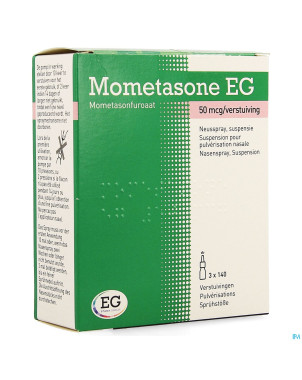 Mometasone eg 50mcg susp pulv nas 3 x 140