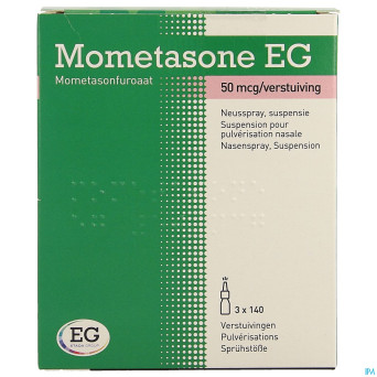 Mometasone eg 50mcg susp pulv nas 3 x 140