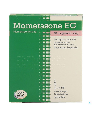 Mometasone eg 50mcg susp pulv nas 3 x 140