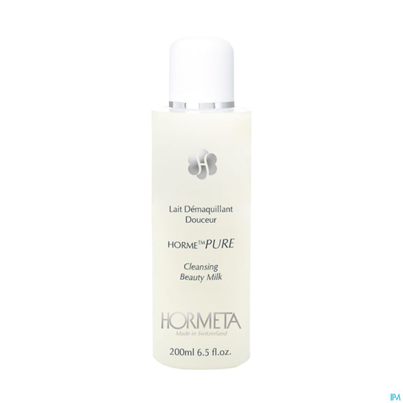 Horme pure lait demaquillant douceur  flacon 200ml