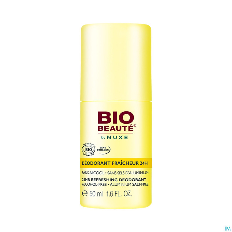 Bio beaute deodorant fraicheur 24h    roll-on 50ml