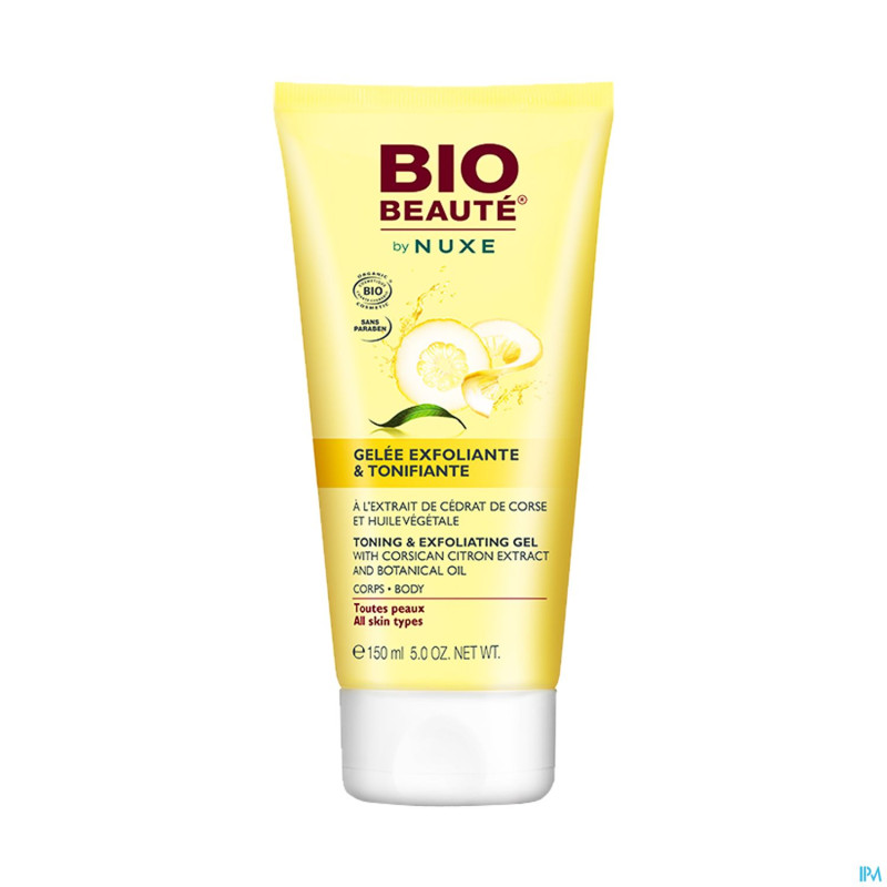 Bio beaute body gel exfol. tonif.    150ml