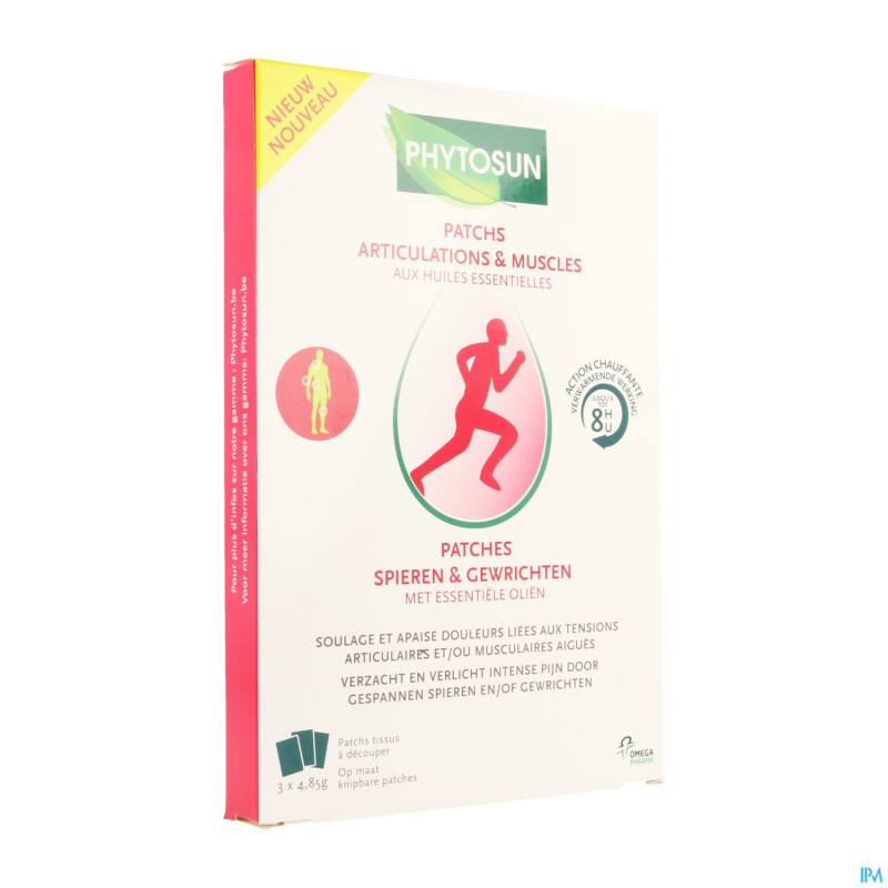 Phytosun patches muscles articul. 3