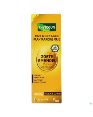 Phytosun p.o. amande douce bio 50ml be2