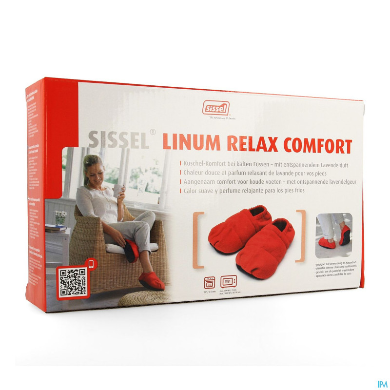 Sissel linum relax conf.chaus.grain.lin 36-40rouge