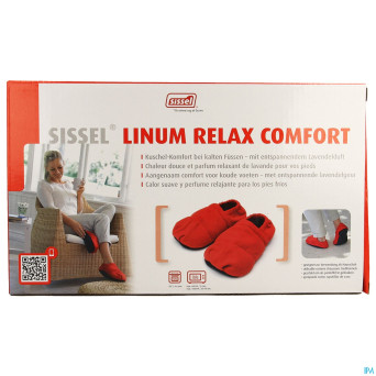 Sissel linum relax conf.chaus.grain.lin 36-40rouge