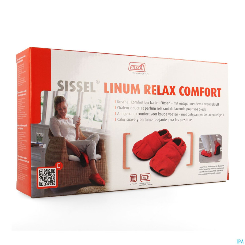Sissel linum relax conf.chaus.grain.lin 41-45rouge