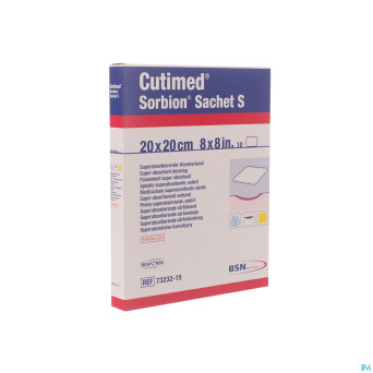 Cutimed sorbion sachet s 20x20cm 10