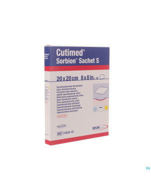 Cutimed sorbion sachet s 20x20cm 10