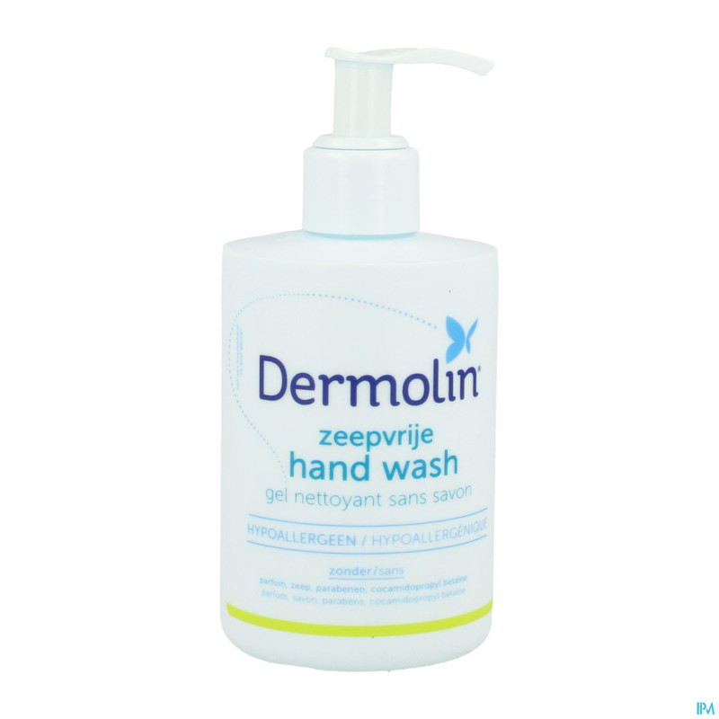Dermolin nettoyant sans savon mains gel 200ml