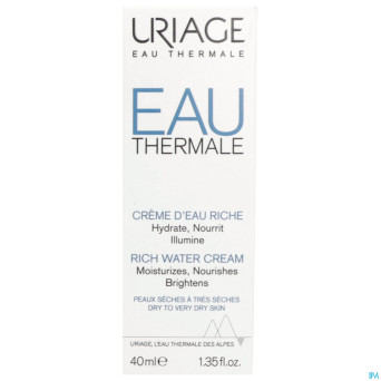 Uriage eau thermale creme eau riche    40ml