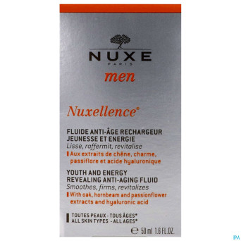Nuxe men nuxellence fl a/age jeunesse energie 50ml