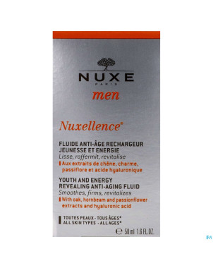 Nuxe men nuxellence fl a/age jeunesse energie 50ml