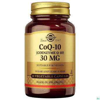 Solgar co-enzyme q-10 30mg    v-caps  30