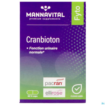 Mannavital cranbioton    v-caps 60